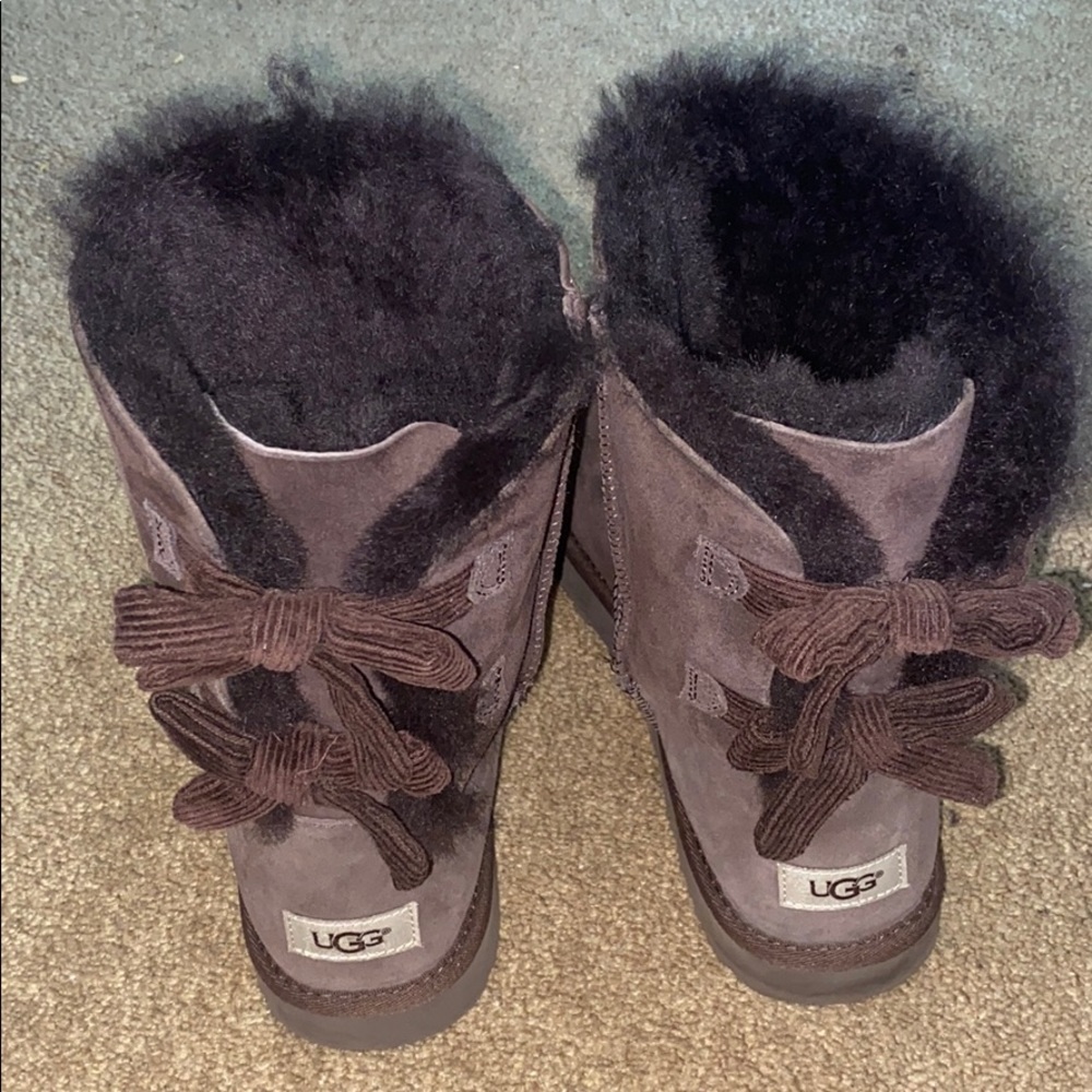 Chocolate brown Ugg boots